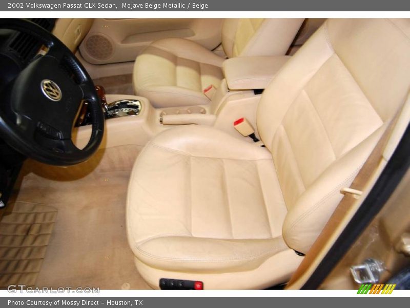 Mojave Beige Metallic / Beige 2002 Volkswagen Passat GLX Sedan