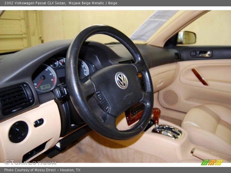 Mojave Beige Metallic / Beige 2002 Volkswagen Passat GLX Sedan