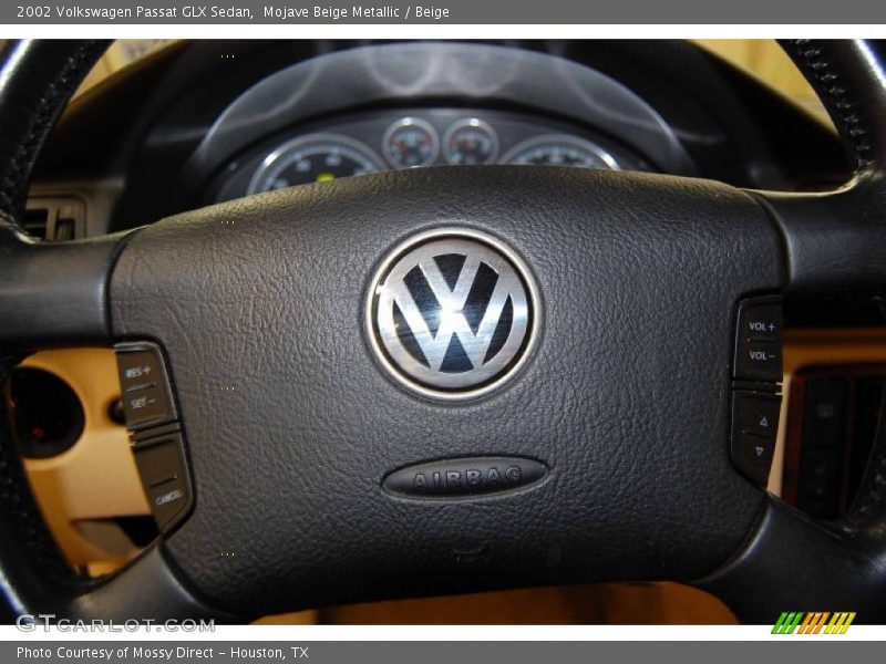 Mojave Beige Metallic / Beige 2002 Volkswagen Passat GLX Sedan