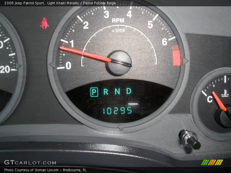 Light Khaki Metallic / Pastel Pebble Beige 2008 Jeep Patriot Sport