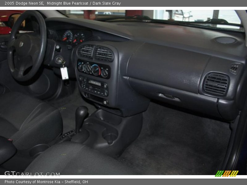 Midnight Blue Pearlcoat / Dark Slate Gray 2005 Dodge Neon SE