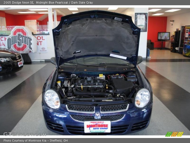 Midnight Blue Pearlcoat / Dark Slate Gray 2005 Dodge Neon SE
