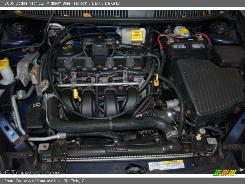  2005 Neon SE Engine - 2.0 Liter SOHC 16-Valve 4 Cylinder