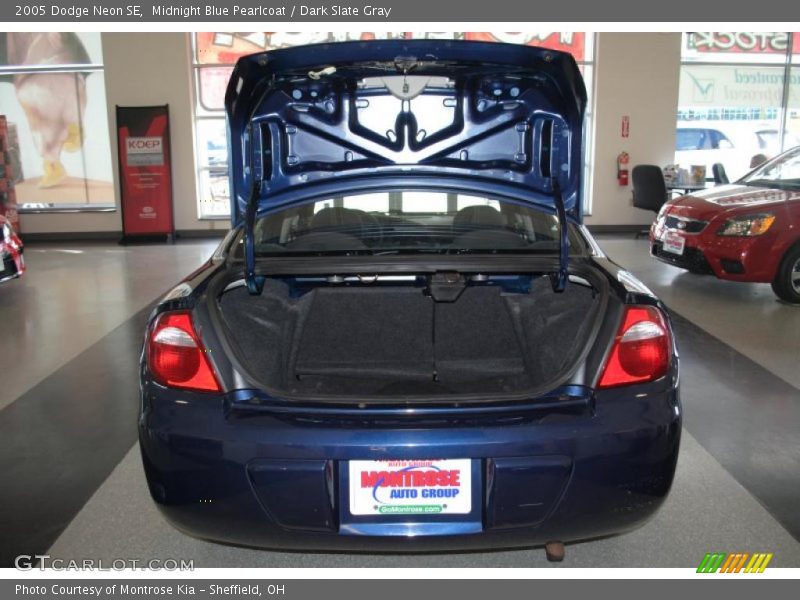 Midnight Blue Pearlcoat / Dark Slate Gray 2005 Dodge Neon SE