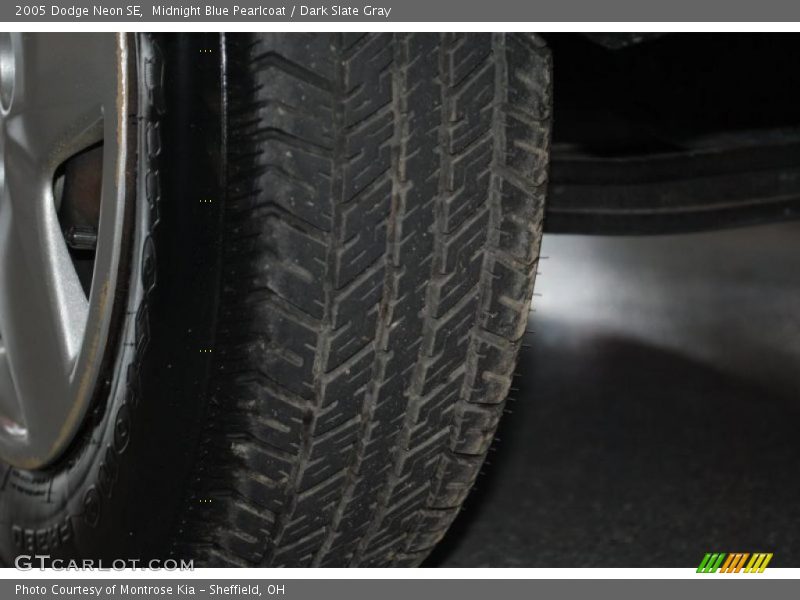 Midnight Blue Pearlcoat / Dark Slate Gray 2005 Dodge Neon SE