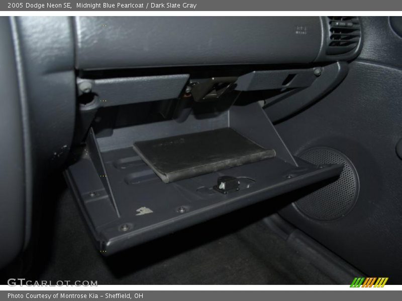 Midnight Blue Pearlcoat / Dark Slate Gray 2005 Dodge Neon SE