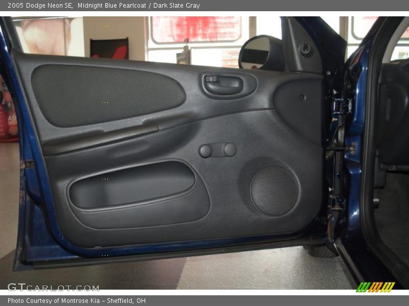 Midnight Blue Pearlcoat / Dark Slate Gray 2005 Dodge Neon SE