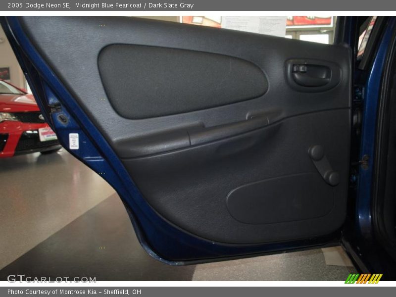 Midnight Blue Pearlcoat / Dark Slate Gray 2005 Dodge Neon SE
