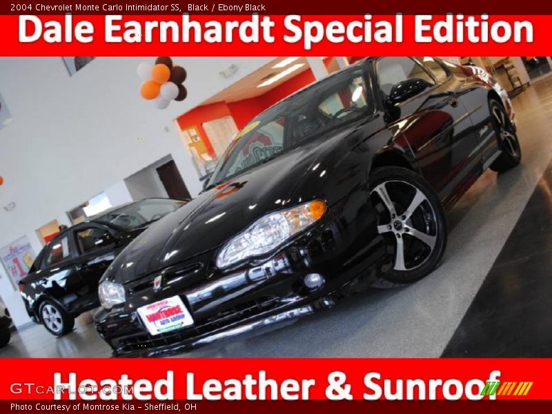 Black / Ebony Black 2004 Chevrolet Monte Carlo Intimidator SS