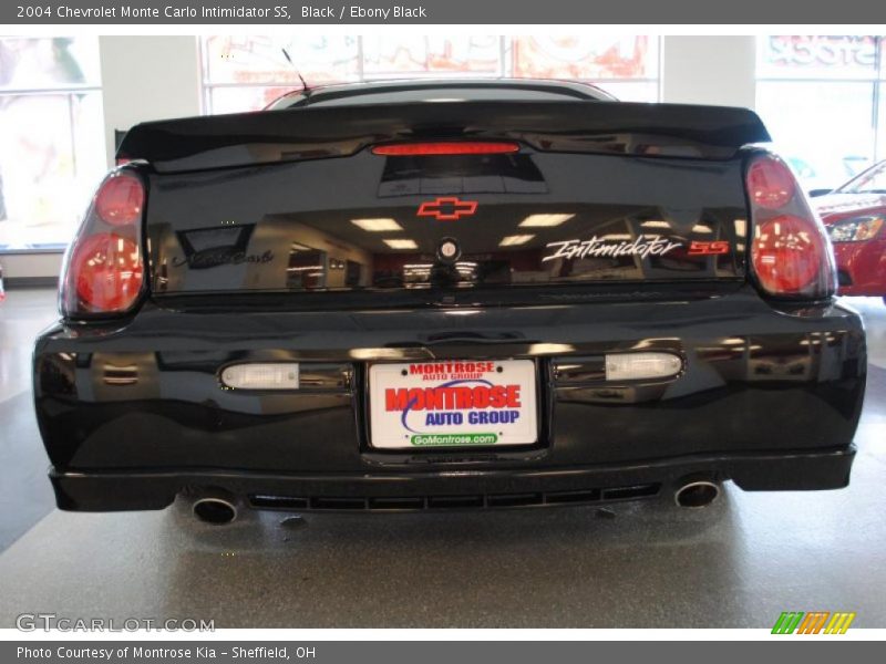 Black / Ebony Black 2004 Chevrolet Monte Carlo Intimidator SS
