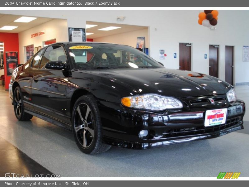 Black / Ebony Black 2004 Chevrolet Monte Carlo Intimidator SS