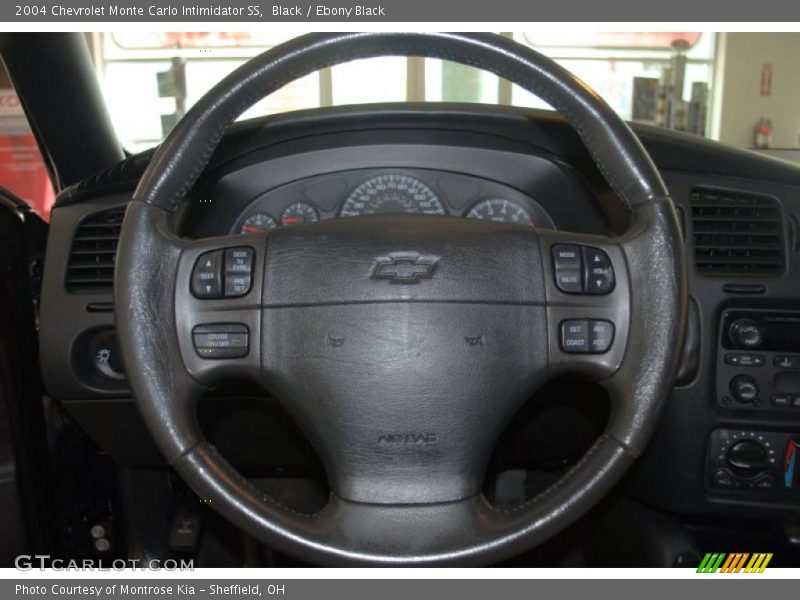  2004 Monte Carlo Intimidator SS Steering Wheel