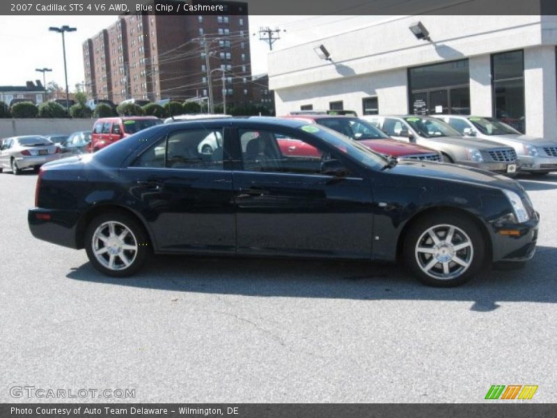 Blue Chip / Cashmere 2007 Cadillac STS 4 V6 AWD