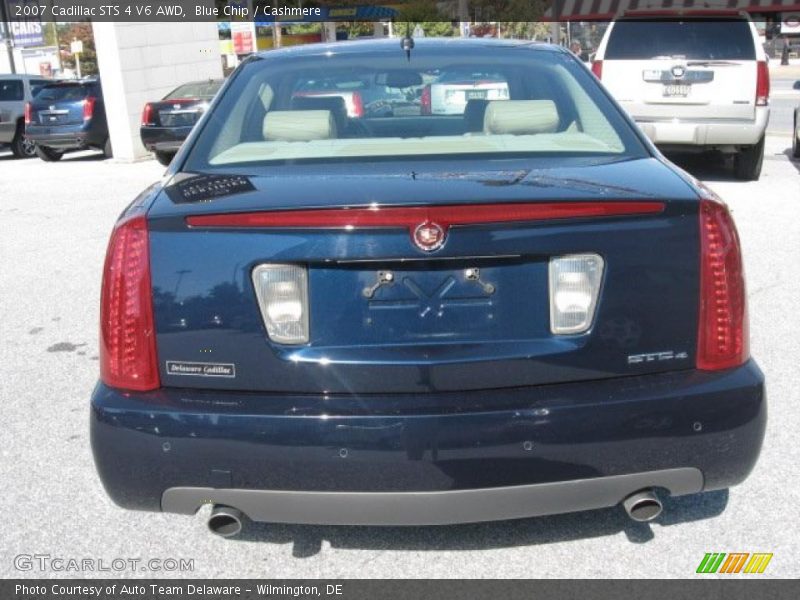 Blue Chip / Cashmere 2007 Cadillac STS 4 V6 AWD