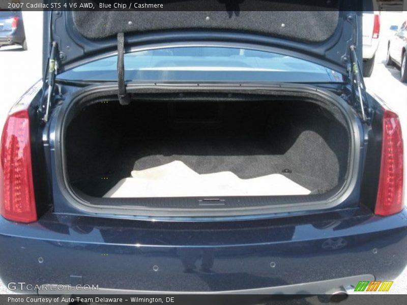 Blue Chip / Cashmere 2007 Cadillac STS 4 V6 AWD