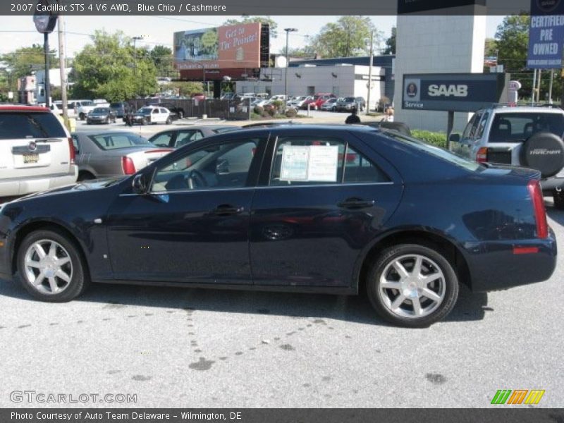 Blue Chip / Cashmere 2007 Cadillac STS 4 V6 AWD