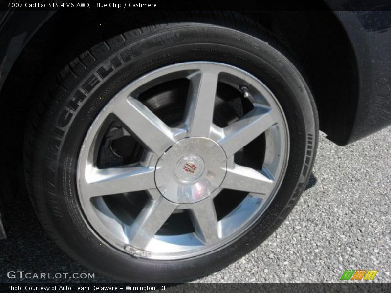 Blue Chip / Cashmere 2007 Cadillac STS 4 V6 AWD
