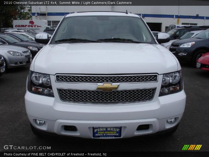 Summit White / Light Cashmere/Dark Cashmere 2010 Chevrolet Suburban LTZ 4x4