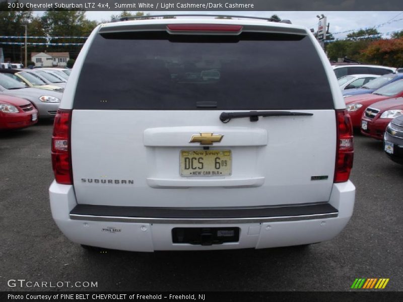 Summit White / Light Cashmere/Dark Cashmere 2010 Chevrolet Suburban LTZ 4x4