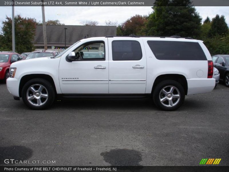 Summit White / Light Cashmere/Dark Cashmere 2010 Chevrolet Suburban LTZ 4x4