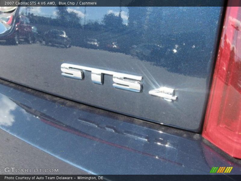 Blue Chip / Cashmere 2007 Cadillac STS 4 V6 AWD