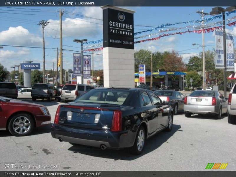 Blue Chip / Cashmere 2007 Cadillac STS 4 V6 AWD