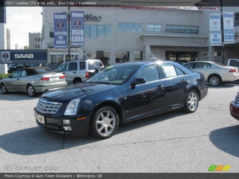 Blue Chip / Cashmere 2007 Cadillac STS 4 V6 AWD
