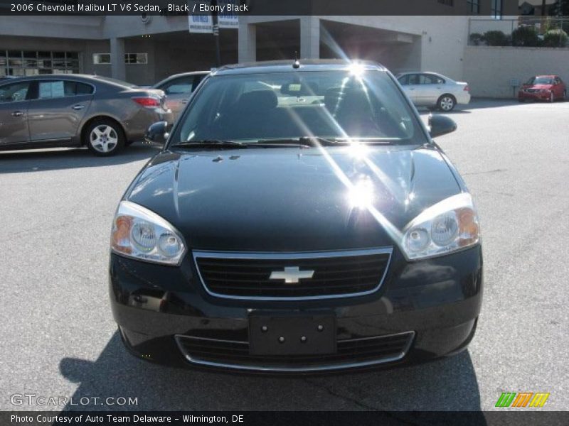 Black / Ebony Black 2006 Chevrolet Malibu LT V6 Sedan