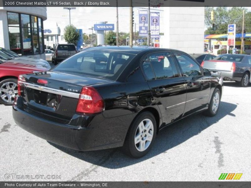 Black / Ebony Black 2006 Chevrolet Malibu LT V6 Sedan