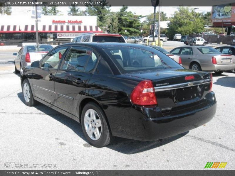 Black / Ebony Black 2006 Chevrolet Malibu LT V6 Sedan