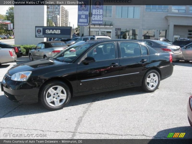 Black / Ebony Black 2006 Chevrolet Malibu LT V6 Sedan