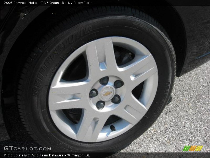 Black / Ebony Black 2006 Chevrolet Malibu LT V6 Sedan