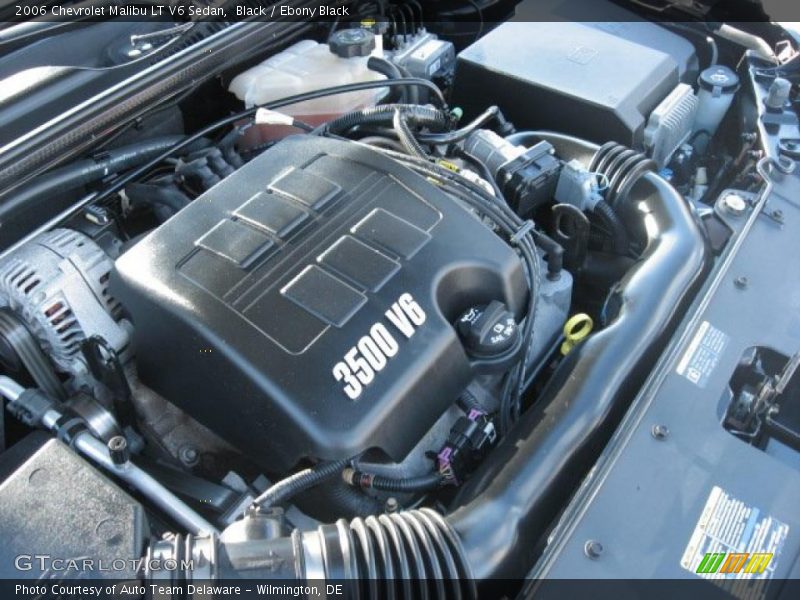 Black / Ebony Black 2006 Chevrolet Malibu LT V6 Sedan