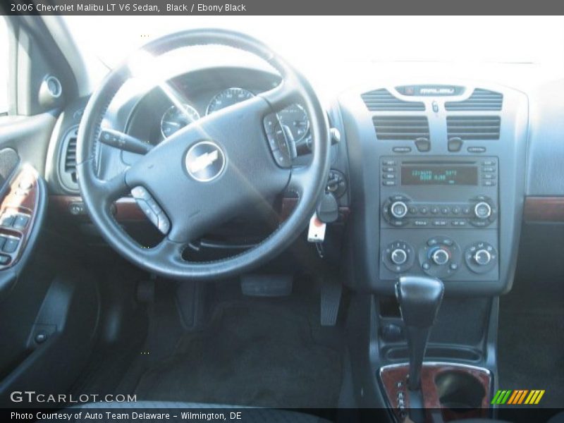Black / Ebony Black 2006 Chevrolet Malibu LT V6 Sedan