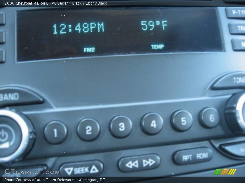 Black / Ebony Black 2006 Chevrolet Malibu LT V6 Sedan