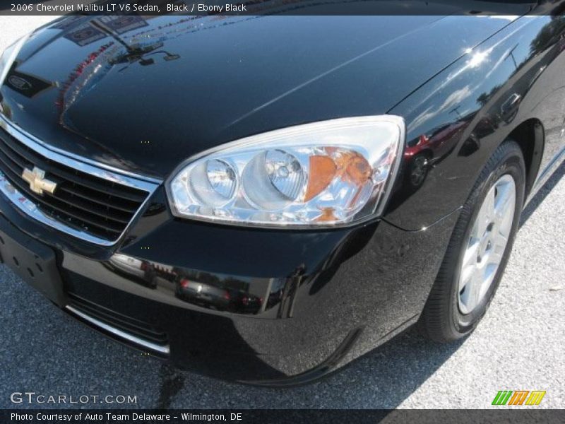 Black / Ebony Black 2006 Chevrolet Malibu LT V6 Sedan