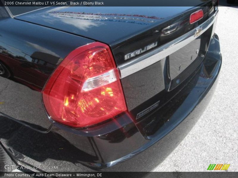 Black / Ebony Black 2006 Chevrolet Malibu LT V6 Sedan