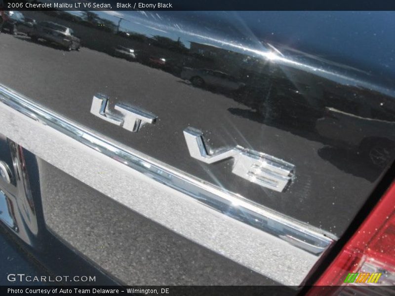 Black / Ebony Black 2006 Chevrolet Malibu LT V6 Sedan
