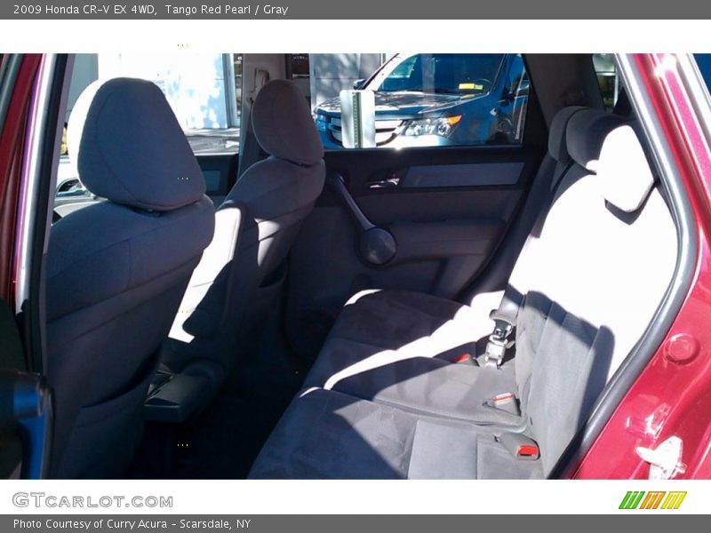 Tango Red Pearl / Gray 2009 Honda CR-V EX 4WD