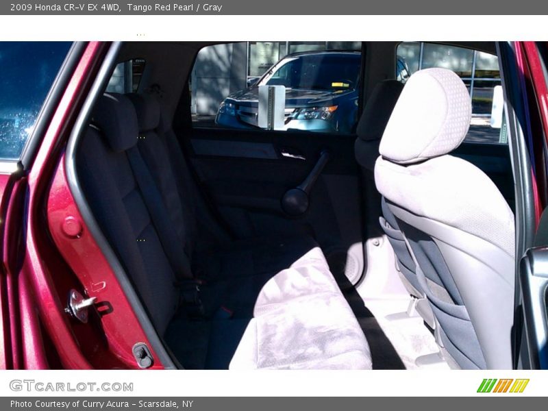 Tango Red Pearl / Gray 2009 Honda CR-V EX 4WD