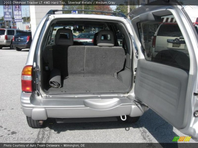  2003 Tracker LT 4WD Hard Top Trunk