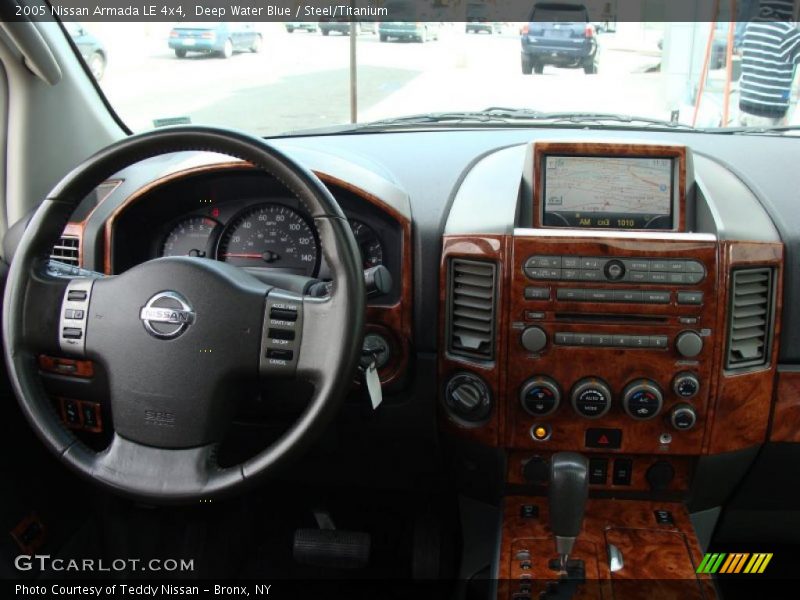 Dashboard of 2005 Armada LE 4x4