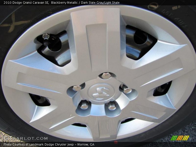 Blackberry Metallic / Dark Slate Gray/Light Shale 2010 Dodge Grand Caravan SE