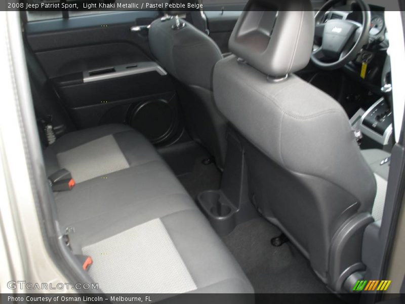 Light Khaki Metallic / Pastel Pebble Beige 2008 Jeep Patriot Sport