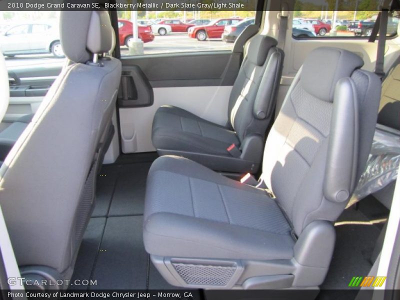 Blackberry Metallic / Dark Slate Gray/Light Shale 2010 Dodge Grand Caravan SE