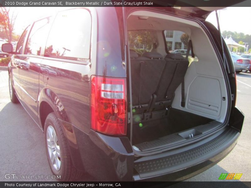 Blackberry Metallic / Dark Slate Gray/Light Shale 2010 Dodge Grand Caravan SE