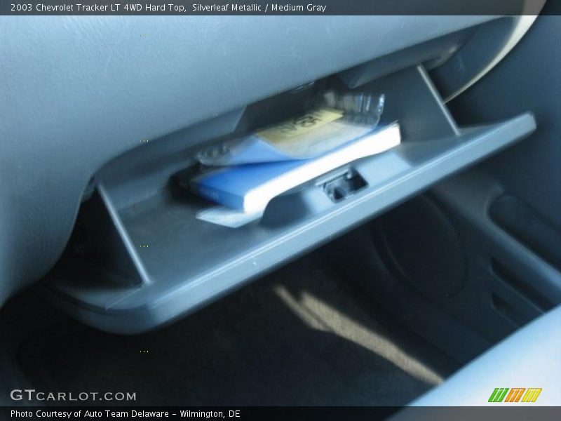 Silverleaf Metallic / Medium Gray 2003 Chevrolet Tracker LT 4WD Hard Top
