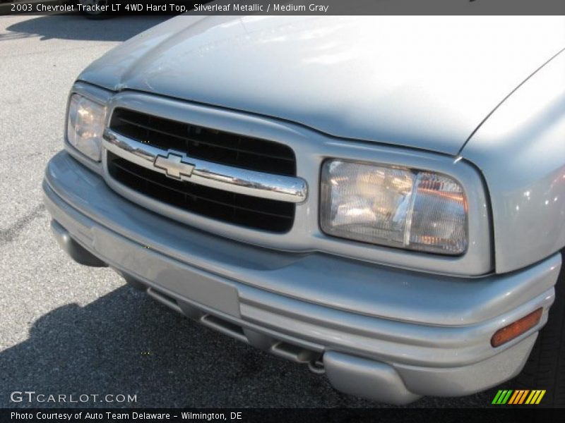 Silverleaf Metallic / Medium Gray 2003 Chevrolet Tracker LT 4WD Hard Top
