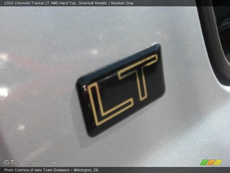  2003 Tracker LT 4WD Hard Top Logo