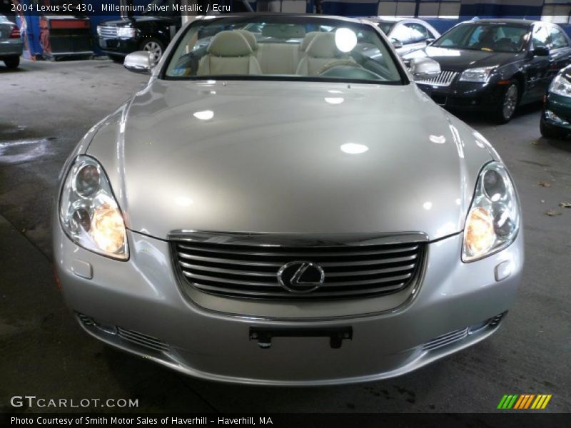 Millennium Silver Metallic / Ecru 2004 Lexus SC 430